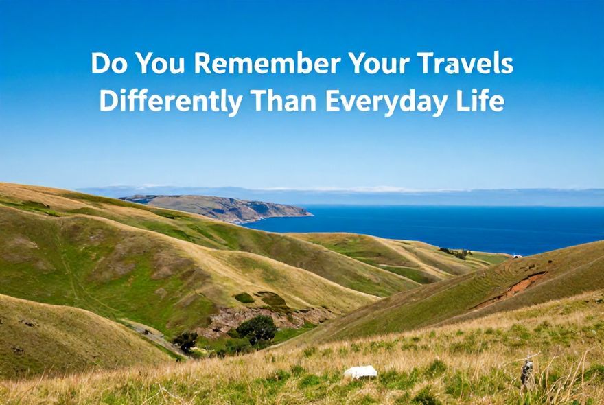Do You Remember Your Travels Differently Than Everyday Life—Here’s Why
