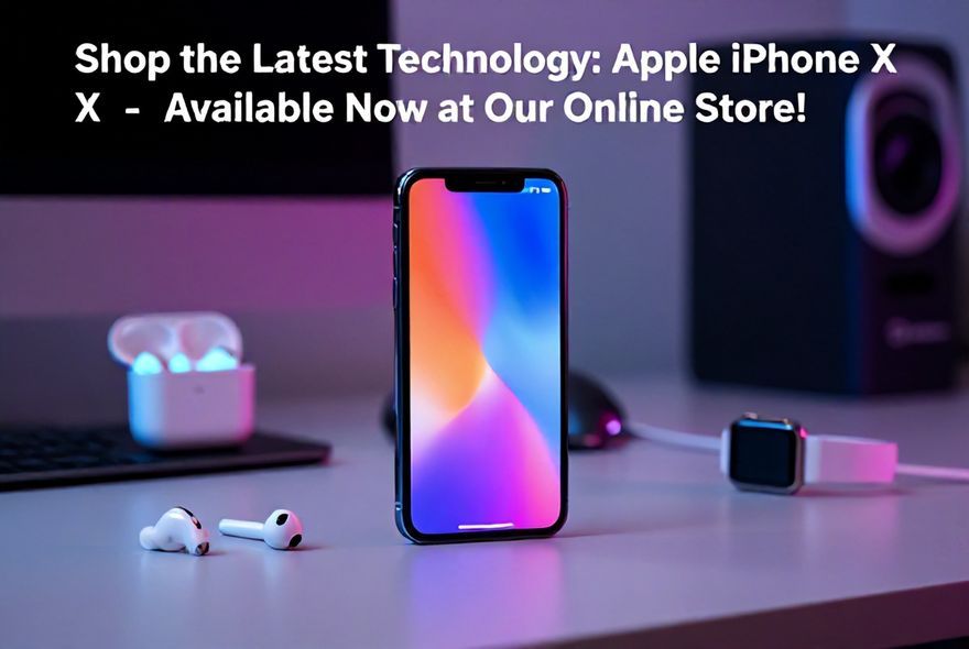Shop the Latest Technology: Apple iPhone X – Available Now at Our Online Store!