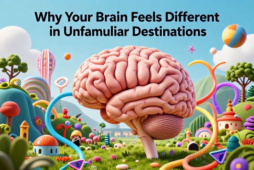 Why Your Brain Feels Different in Unfamiliar Destinations