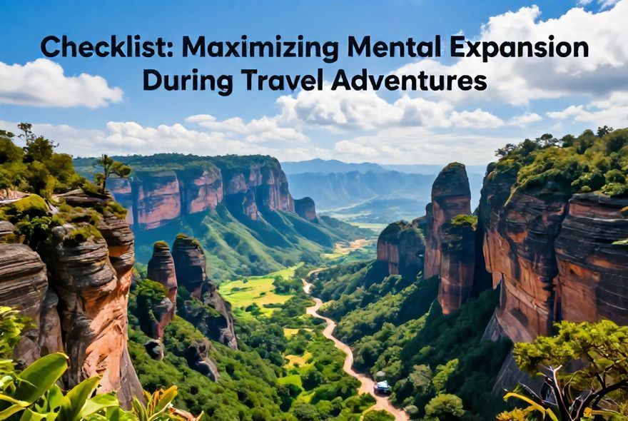 Checklist: Maximizing Mental Expansion During Travel Adventures
