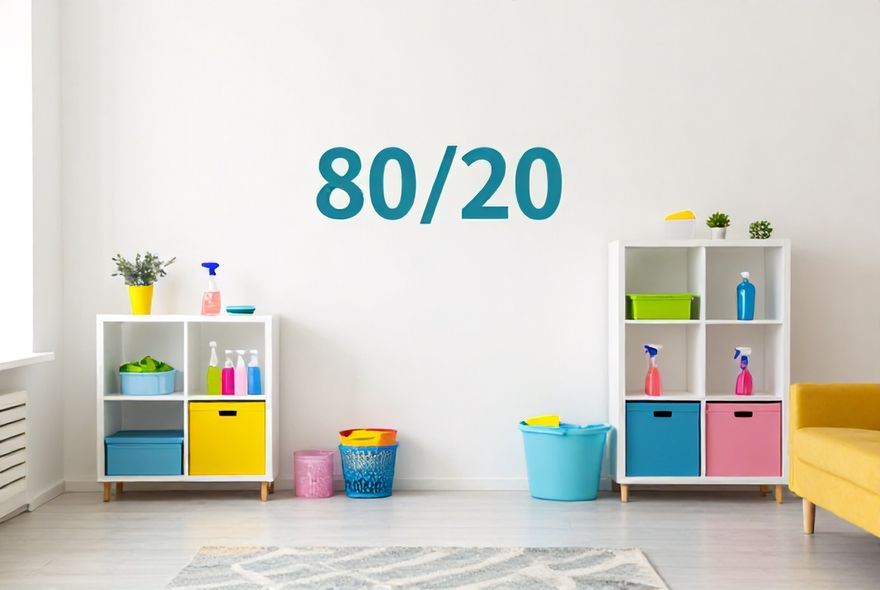 Do You Know the 80/20 Rule for Low-Effort Cleaning in 2026?