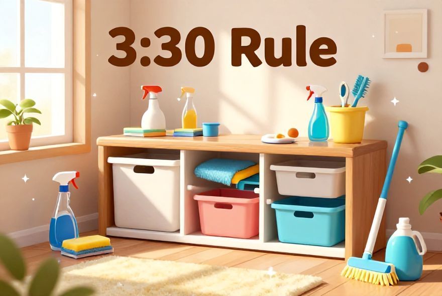 Do You Know the 3:30 Rule for Cleaning? This Time-Saving Secret Changes Everything