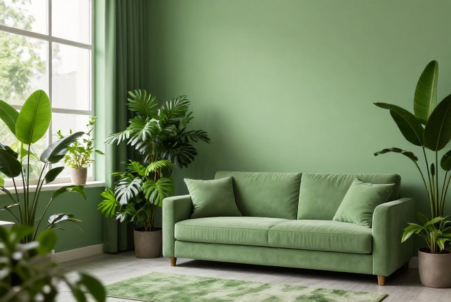 How To Use Green Color Psychology in Interior Design
