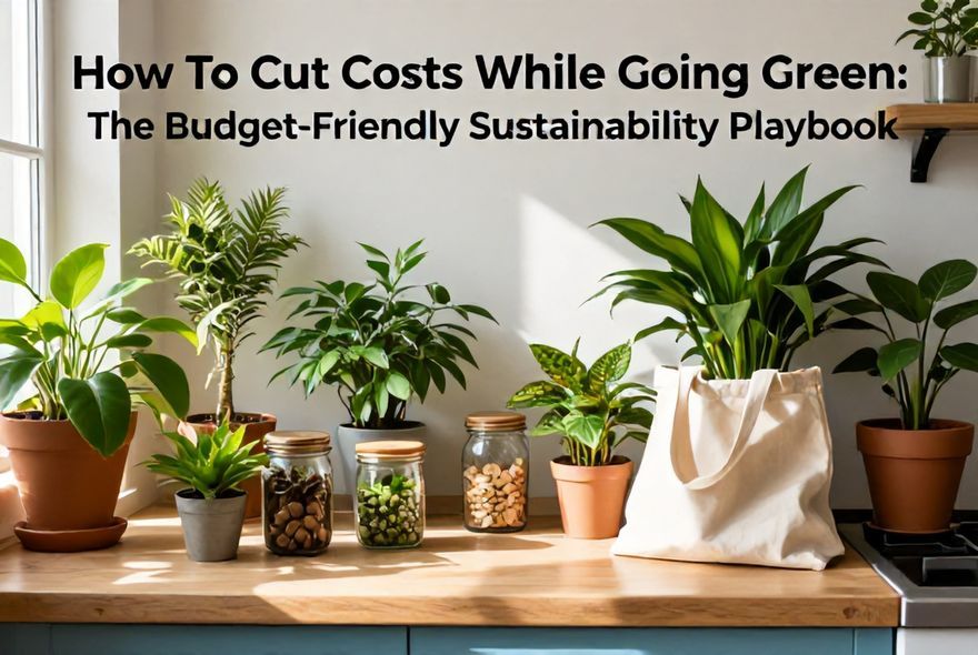 How To Cut Costs While Going Green: The Budget-Friendly Sustainability Playbook