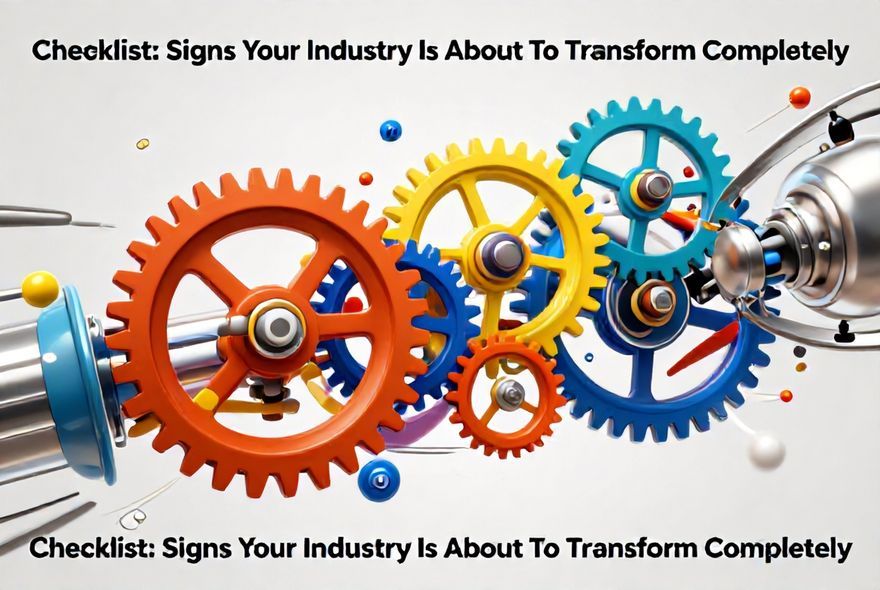 Checklist: Signs Your Industry Is About To Transform Completely