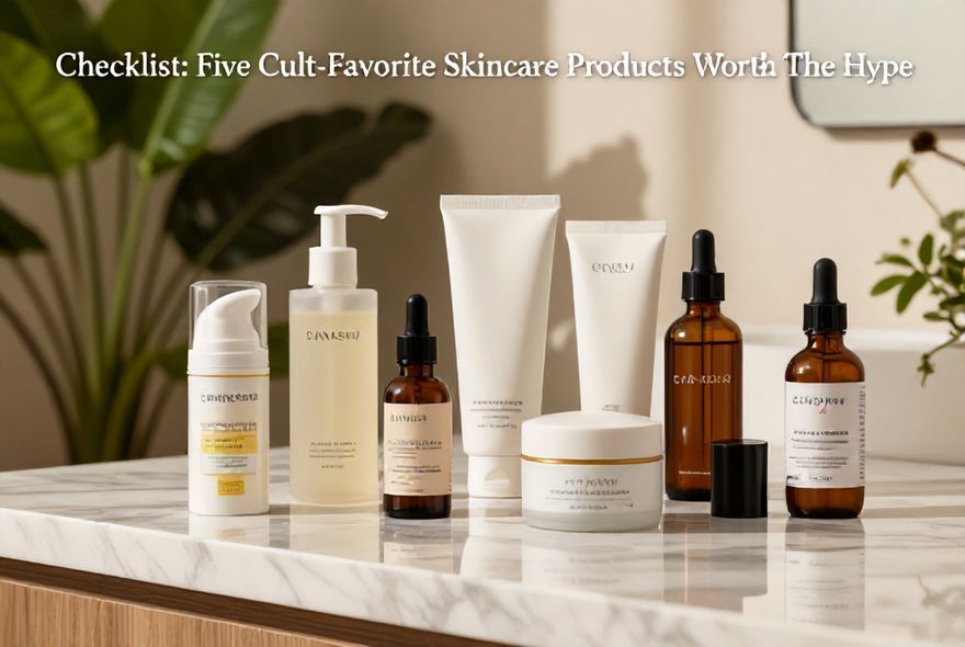 Checklist: Five Cult-Favorite Skincare Products Worth The Hype