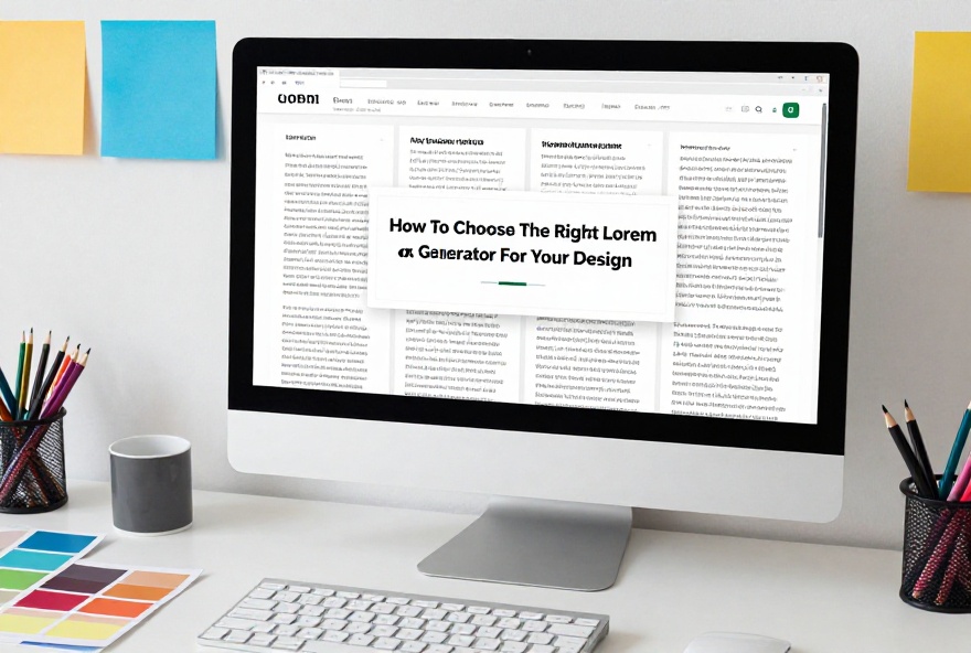How To Choose The Right Lorem Ipsum Generator For Your Design