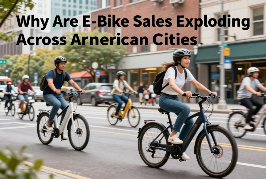 Why Are E-Bike Sales Exploding Across American Cities