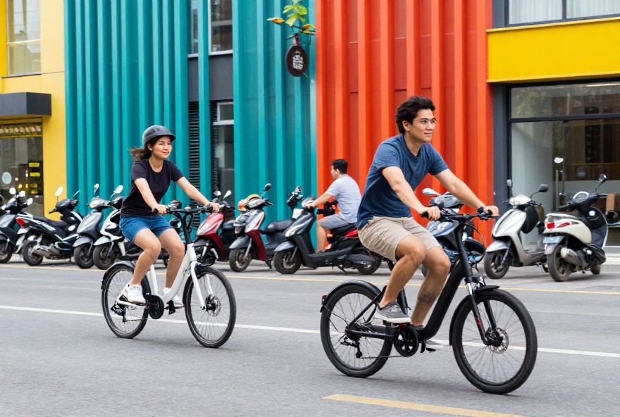 Why E-Bikes Beat 50cc Motorcycles for Urban Riders in 2024