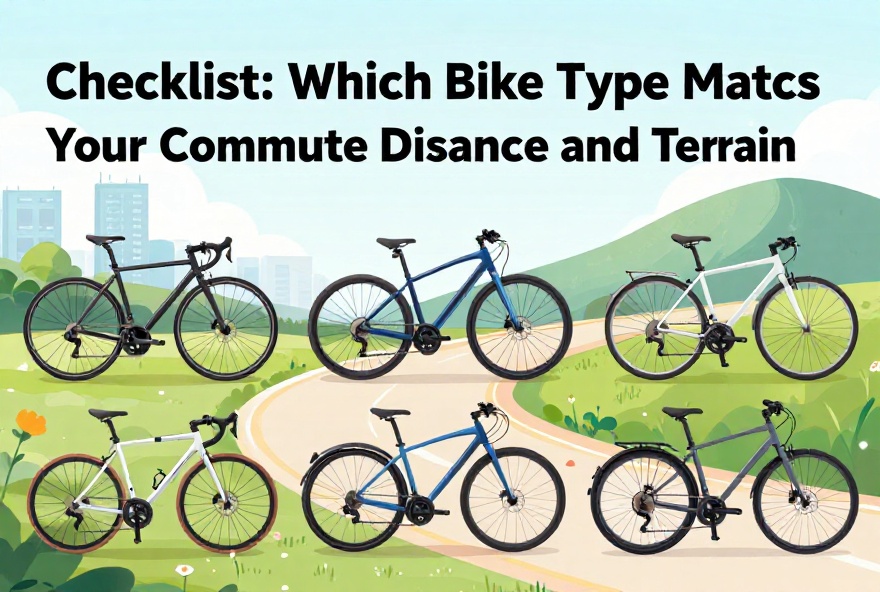 Checklist: Which Bike Type Matches Your Commute Distance and Terrain !